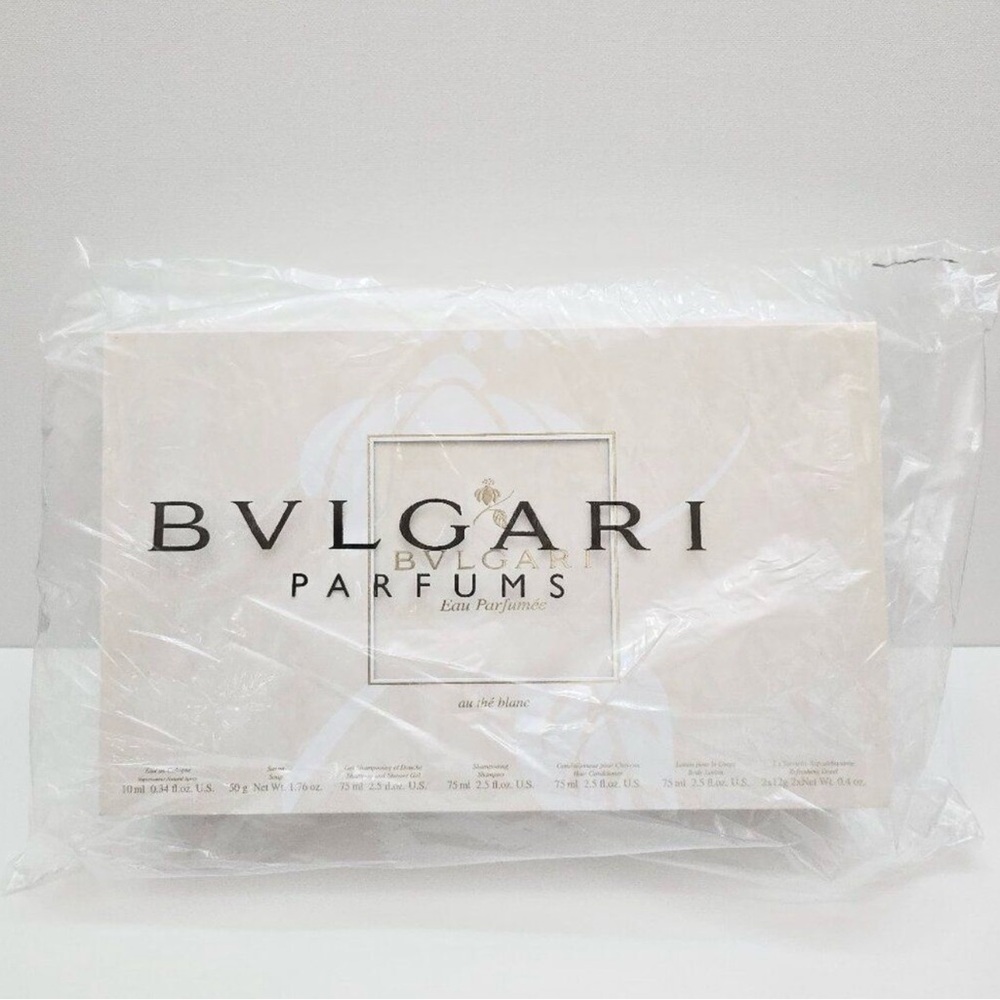 BVLGARI Eau Parfumée Eau Le Blanc boxed Gift Set - Picture 5 of 5